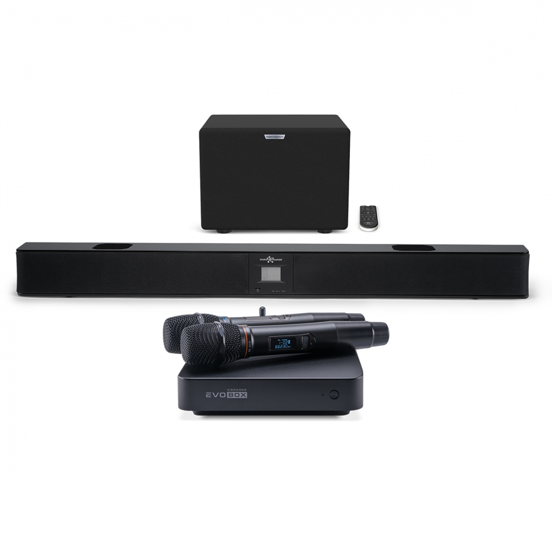 караоке-комплект EVOBOX Plus + EvoSound Bar (саундбар с караоке) в Таганроге