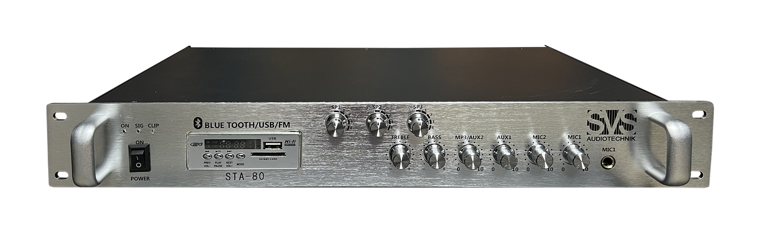SVS Audiotechnik STA-80 Микшер-усилитель для систем Public Address в Таганроге