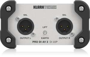 Klark Teknik DI 22P пассивный стерео директ-бокс в Таганроге