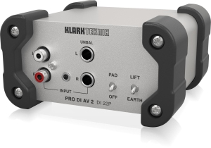 Klark Teknik DI 22P пассивный стерео директ-бокс в Таганроге