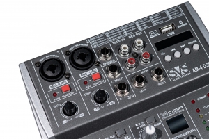 SVS Audiotechnik mixers AM-4 DSP Аналоговый микшерный пульт, 4-канала в Таганроге